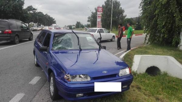 Подросток на мотоцикле спровоцировал автоаварию